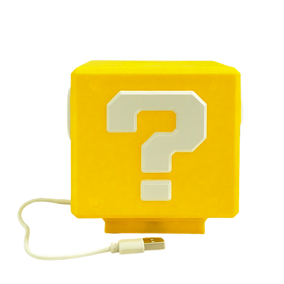 Gaming Accessories Room - 2026 Question Block Lamp met geluidseffecten,