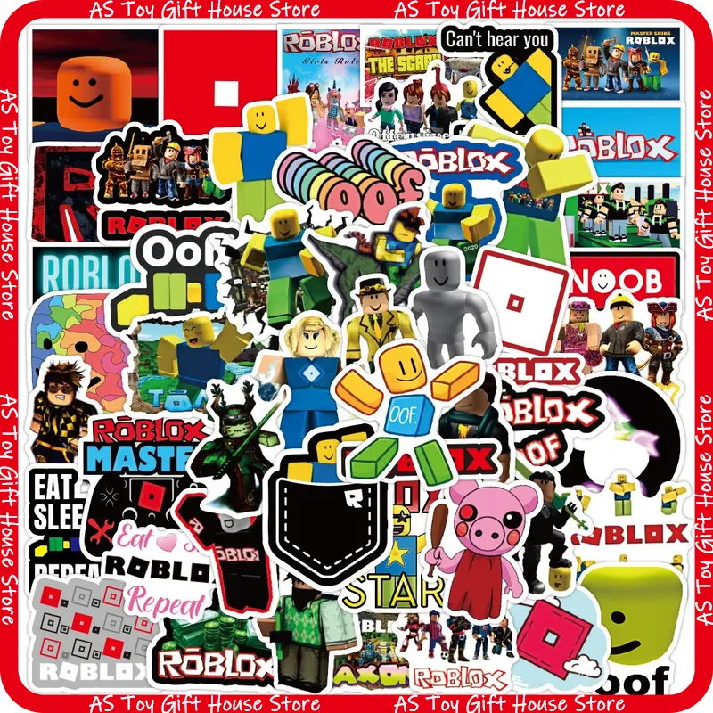 Gaming Accessories Roblox - 100 stuks Roblox-stickers zelfklevende waterdichte vinylstickers