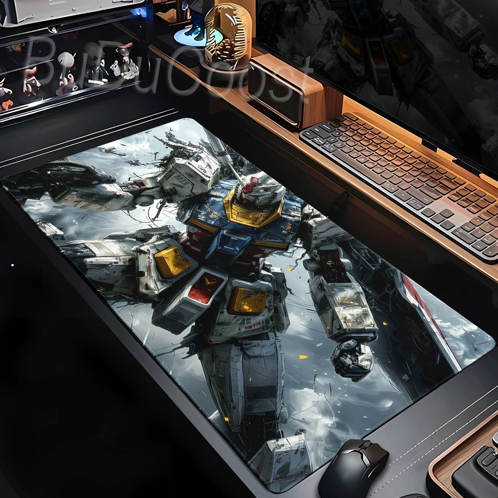 Gaming Accessories For Your Desk - XXL Antislip Gundam Gamer Muismat Gaming