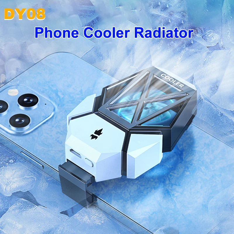 Gaming Accessories Room - DY08 Mobiele Telefoon Koelventilator Radiator voor