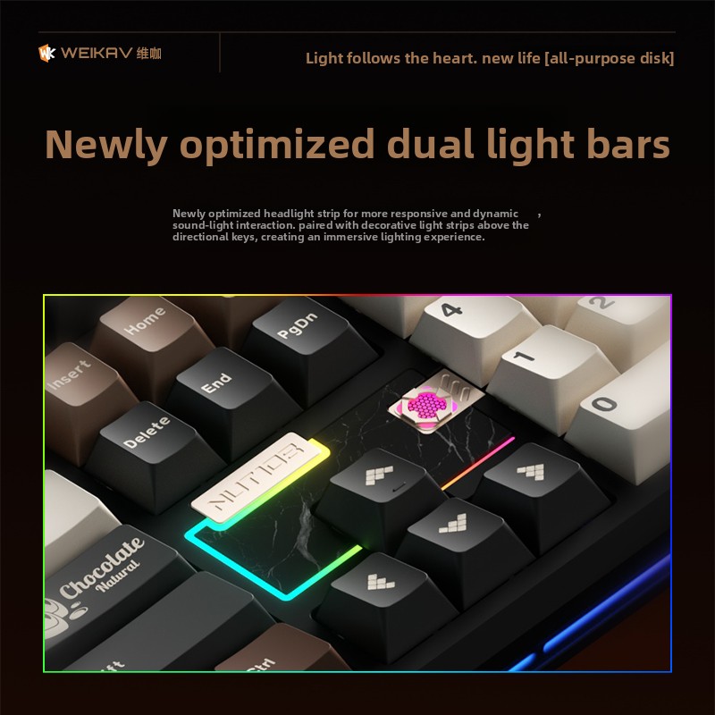 WEIKAV NUT108 Mechanisch toets - Gaming Accessories Kit recensie en prijs