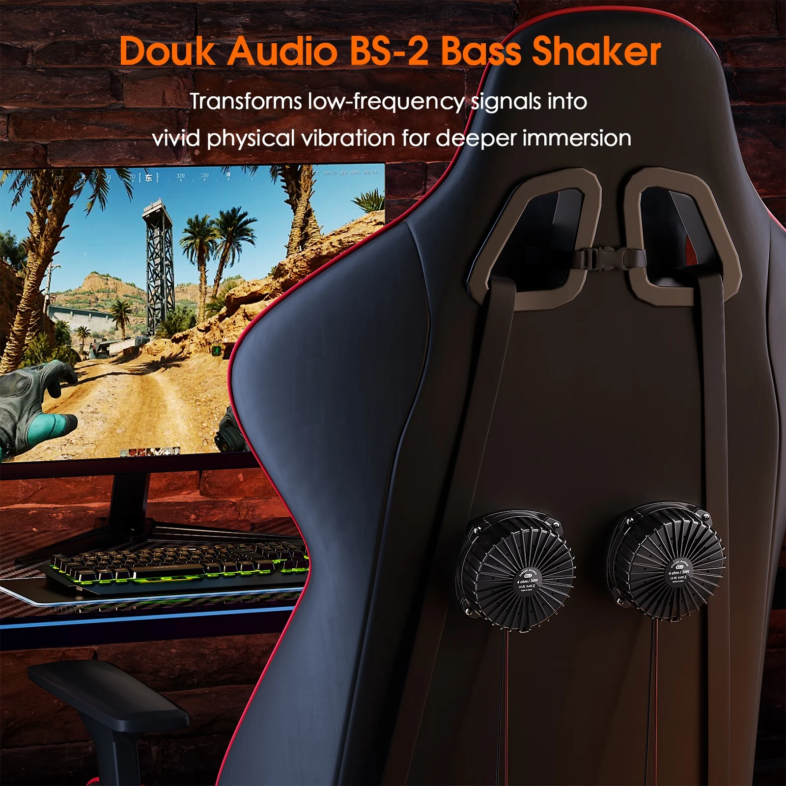 Douk Audio BS-2 30W 4Ω Bass Sh - Gaming Accessories Kit recensie en prijs