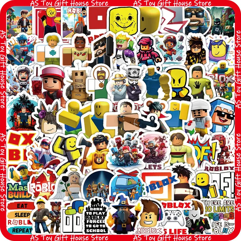 100 stuks Roblox stickers cart - Gaming Accessories Roblox recensie en prijs