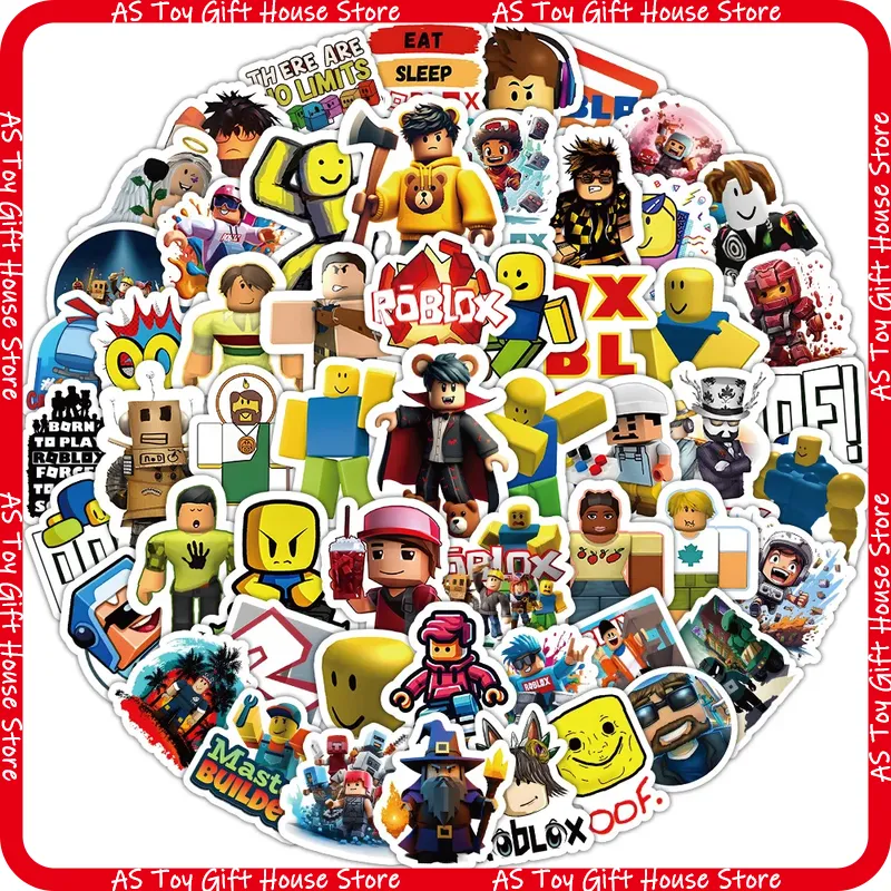 100 stuks Roblox stickers cart - Gaming Accessories Roblox recensie en prijs
