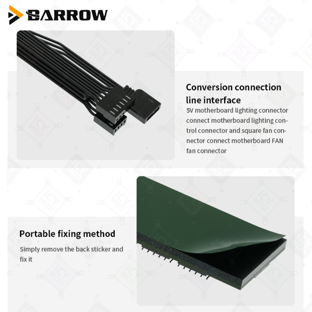 Barrow 7-poorts ventilatorcont - Rgb Hub Sync recensie en prijs