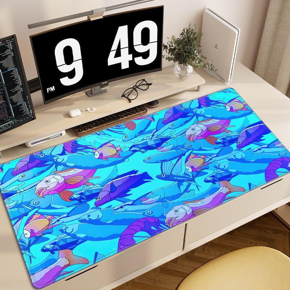 HD-print vis rubberen muismat  - Gaming Accessories For Your Desk recensie en prijs